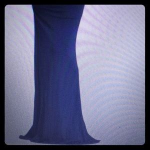 Nicole Miller open back sleeveless evening gown.